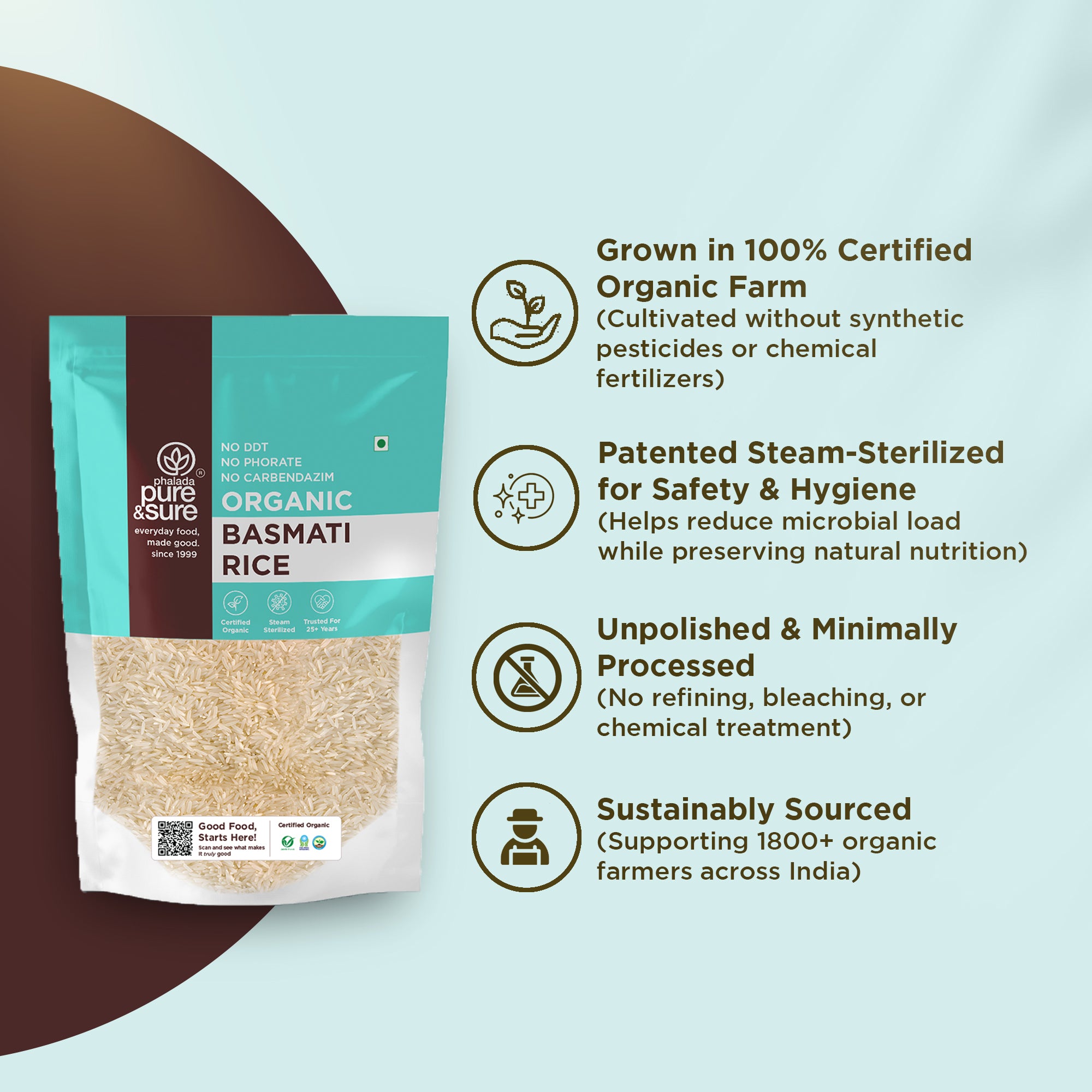 Organic Basmati Rice - Image 3