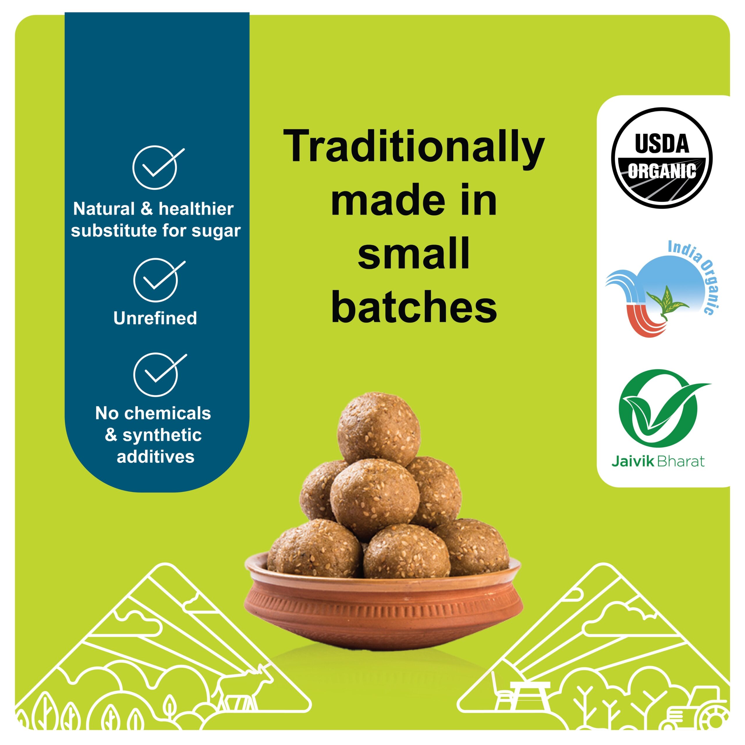 Organic Jaggery Powder - Image 3