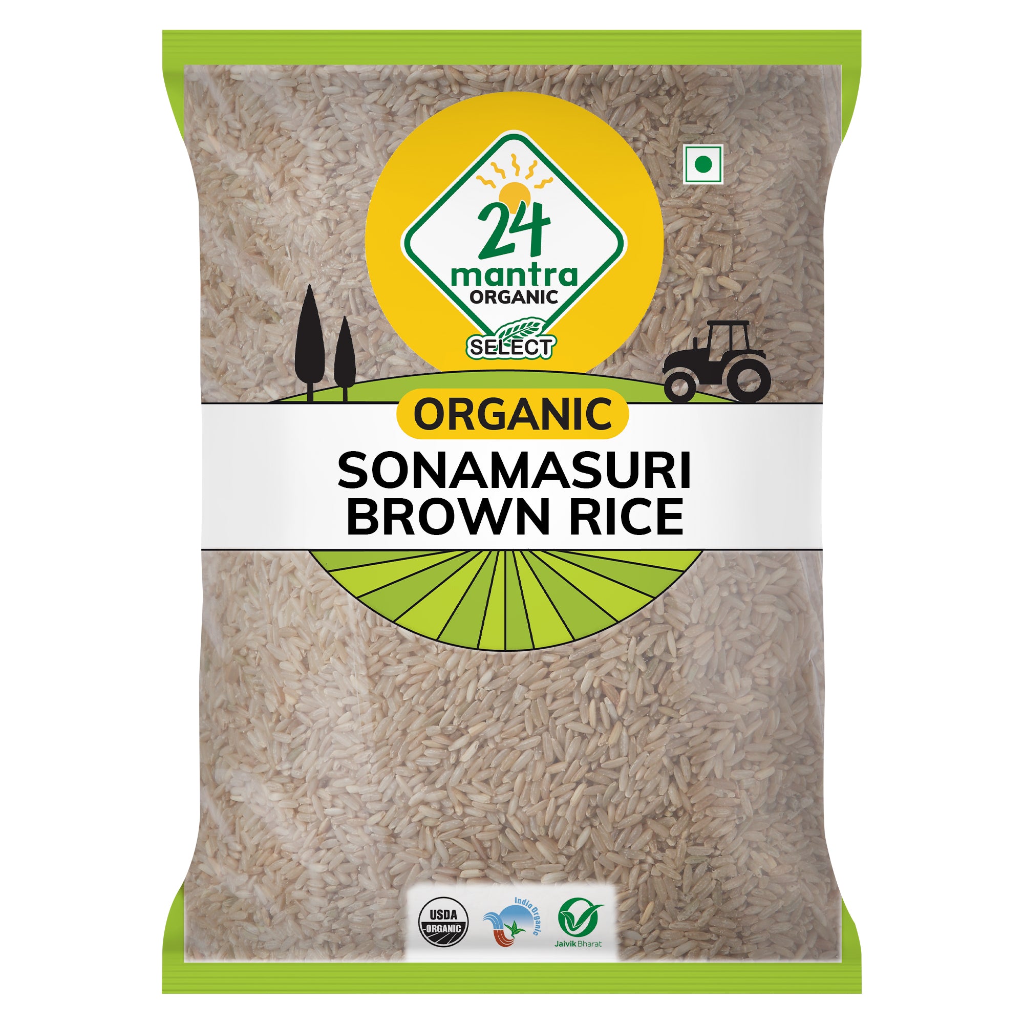 Organic Sonamasuri Brown Rice