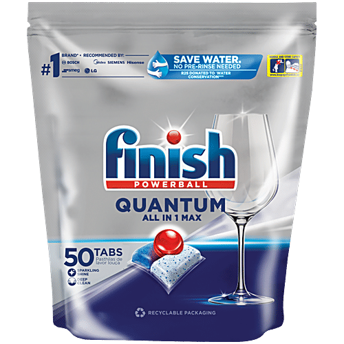 Powerball Quantum All In 1 Max Dishwasher Tablets