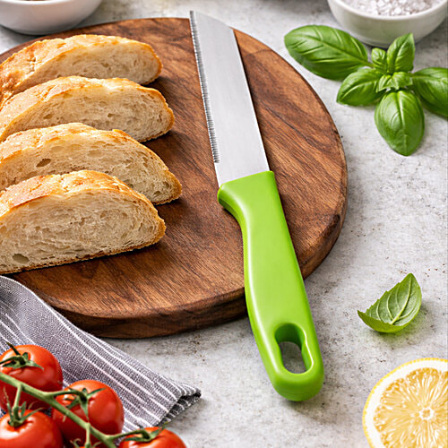 Petal Kitchen Tools Set - Stainless Steel Blade Chopping Knife, Gas Lighter & Grater With Peeler - Image 3
