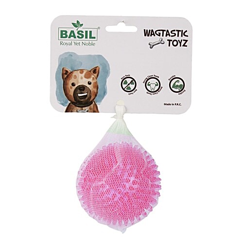 TPR Squeaky Ball - Pink
