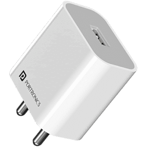 Adapto 12 Single USB 12W Fast Wall Charger - 2.4A, White