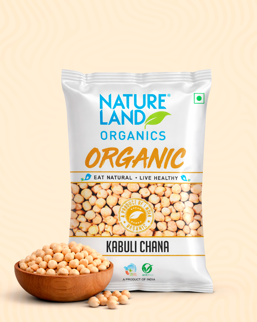 Organic Kabuli chana 500 Gm