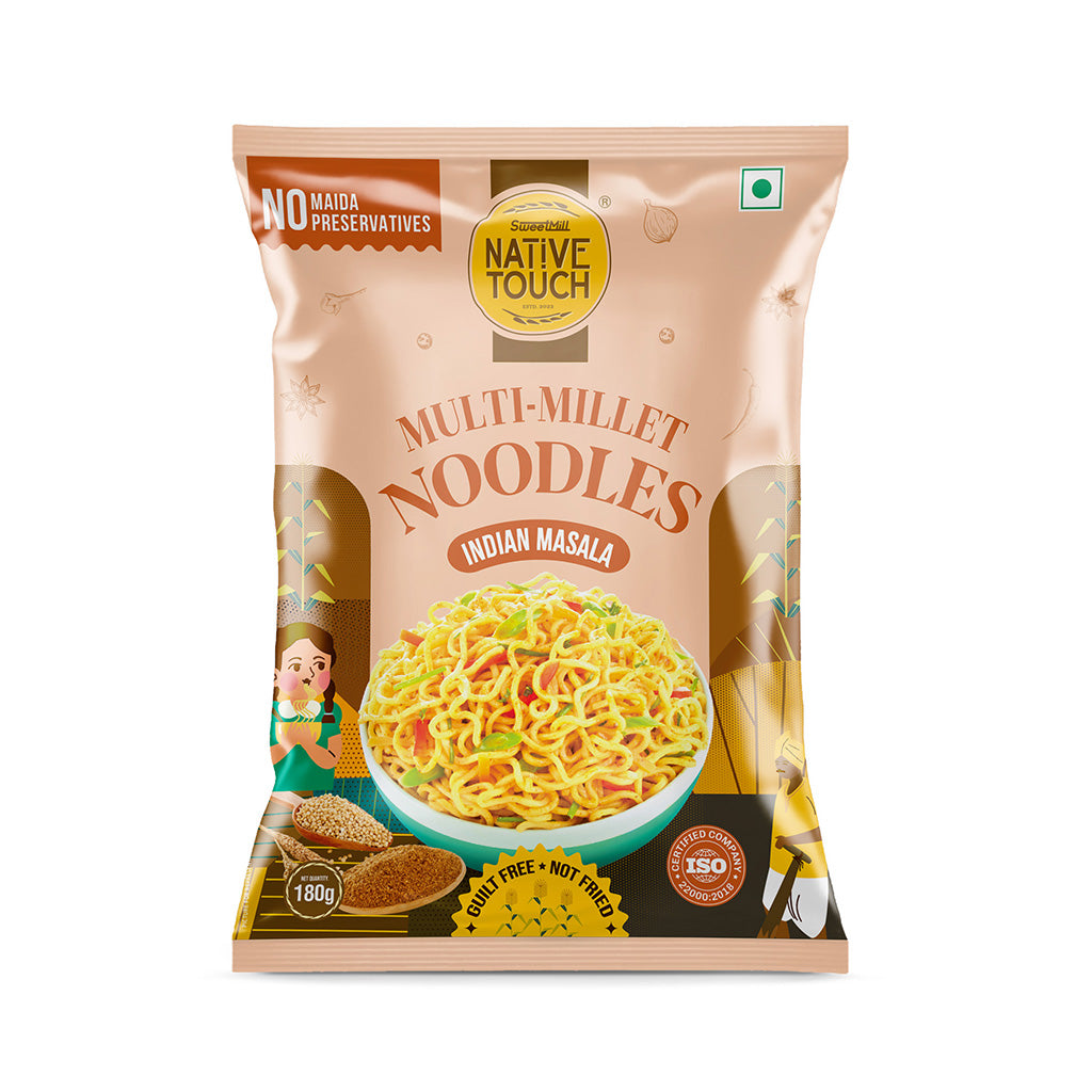 Multimillet Noodles - Indian Masala 180g