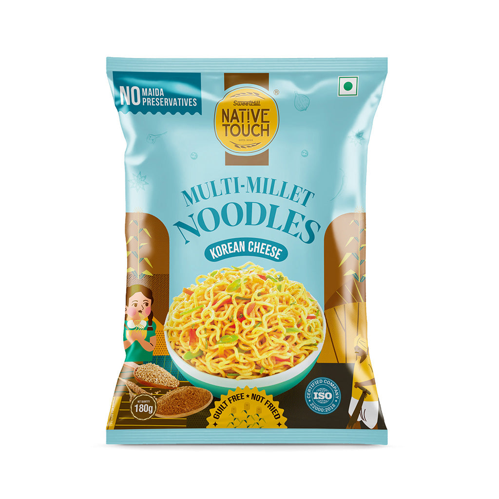 Multimillet Noodles - Korean Cheese 180g