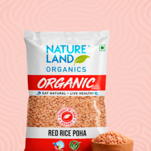 Organic Red Rice Poha 500 Gm