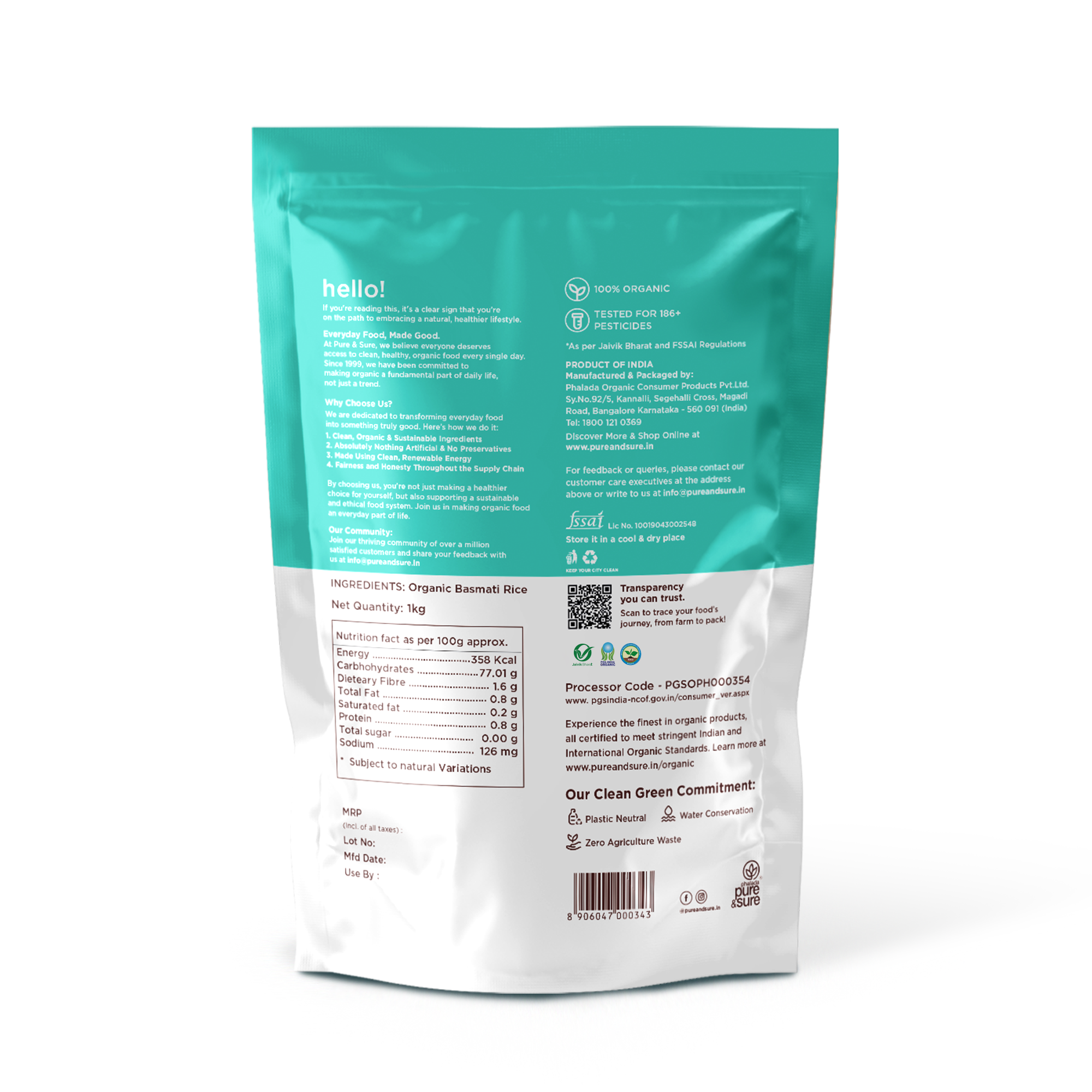 Organic Basmati Rice - Image 2