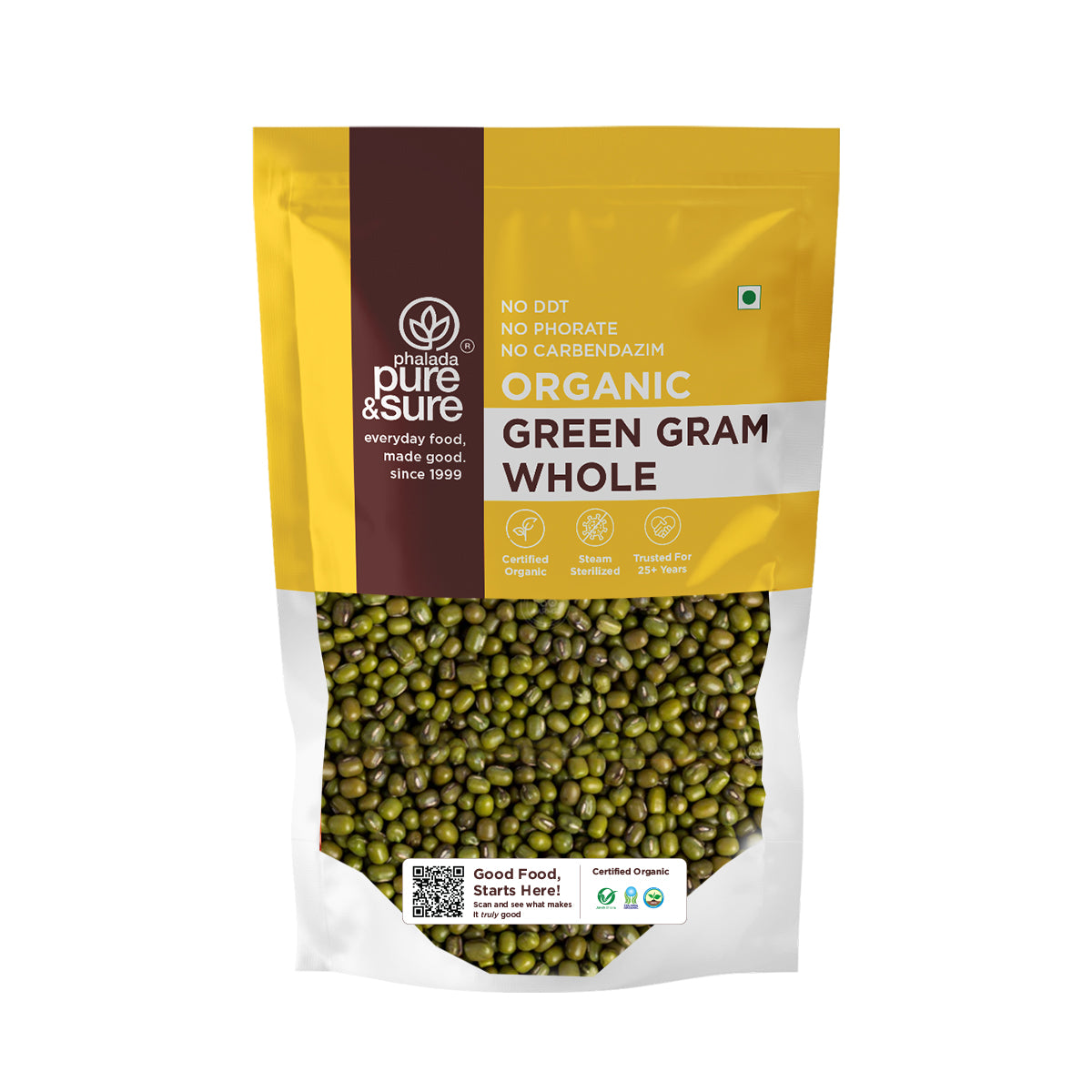 Organic Green Gram Whole